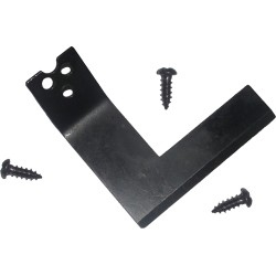 Lama Taglia Filo per Parasassi del Decespugliatore a Scoppio | con Viti di Montaggio | Pezzo di Ricambio